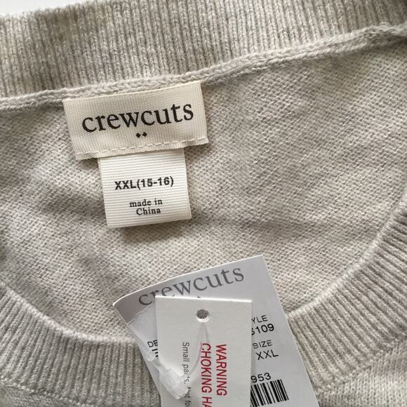 NWT Crewcuts sequin apple sweater - Picture 4 of 4